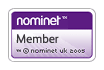 Logo of nominet domain registry